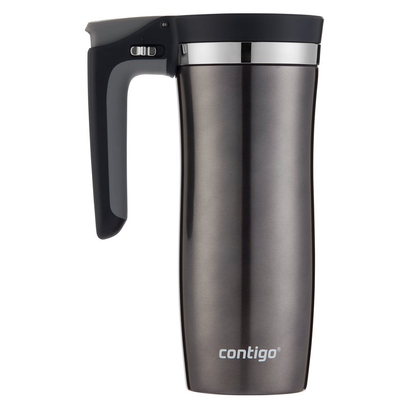 Contigo Handled AUTOSEAL Stainless Steel Travel Mug with Easy-Clean Lid 16 oz. - Image 3